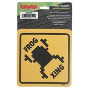 FROGGER CROSSING 6IN VINYL MAGNET
