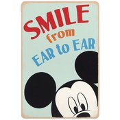 DISNEY MICKEY SMILE 10X15 WOOD WALL DECOR