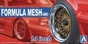 TUNED PARTS 32 FORMULA MESH 4H 14INCH 1/24 MDL KIT