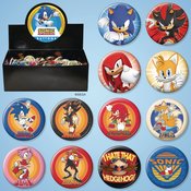 SONIC THE HEDGEHOG 144 PC BUTTON WV2 ASST