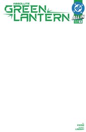 ABSOLUTE GREEN LANTERN #1 CVR H BLANK CSV