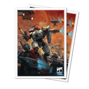 WARHAMMER 40K TAU EMPIRE 105CT APEX DECK PROTECTOR SLEEVES (