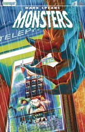 DF MARK SPEARS MONSTERS #1 ENCORE ED SPEARS SGN