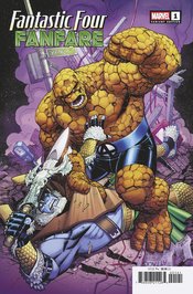 FANTASTIC FOUR FANFARE #1 NICK BRADSHAW VAR