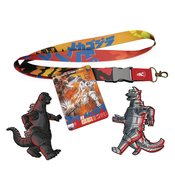 GODZILLA VS MECHAGODZILLA 2PC AR XL PIN & LANYARD BOX SET (N