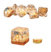 RESIN DICE TACO 7PC SET