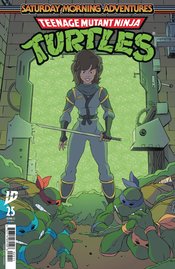TMNT SATURDAY MORNING ADV #25 CVR A SCHOENING