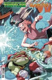 TEENAGE MUTANT NINJA TURTLES X NARUTO #4 75 COPY ORTIZ