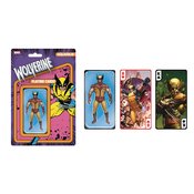 WOLVERINE ACTION FIGURE PLAYING CARDS
