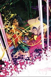 JUSTICE LEAGUE UNLIMITED #6 CVR A DAN MORA CONNECTING WAY