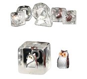 RESIN DICE OWL 7PC SET