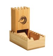 WOODEN DICE TOWER