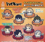 HAIKYUU CHARA RUBBER HAIR CLIP 40PC CAPSULE ASST