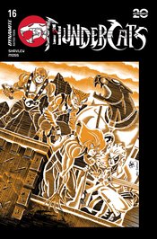 THUNDERCATS #16 CVR G HAESER TMNT HOMAGE