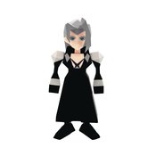 FINAL FANTASY VII SEPHIROTH POLYGON SOFT VINYL FIG (Net)