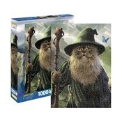 LORD OF THE CATS CATDALF 1000PC PUZZLE