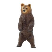 GRIZZLY BEAR STANDING 4IN TOY FIG