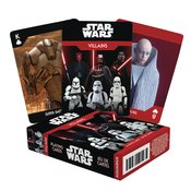 STAR WARS VILLAINS PLAYING CARDS