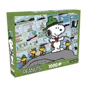 PEANUTS BEAGLE SCOUTS COMIC 1000 PIECE JIGSAW PUZZLE  (