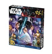 CLASSIC STAR WARS 500PC 24X18 3D PUZZLE (Net)