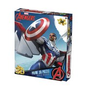 MARVEL AVENGERS FALCON 500PC 24X18 3D PUZZLE