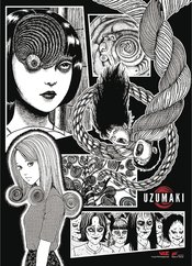 JUNJI ITO UZUMAKI COMIC ART 44IN WALL SCROLL