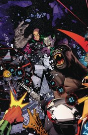 JUSTICE LEAGUE UNLIMITED #7 CVR A DAN MORA CONNECTING