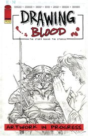 DRAWING BLOOD #11 (OF 12) CVR C DAVE ACOSTA VAR