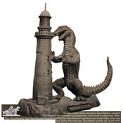 RAY HARRYHAUSENS RHEDOSAURUS 1/72 PLASTIC MODEL KIT  (C