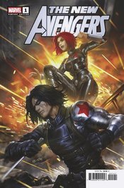 NEW AVENGERS #1 DERRICK CHEW BLACK WIDOW VAR A