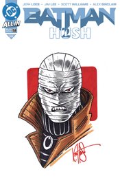 DF BATMAN #158 SGN & REMARK HUSH HAESER SKETCH