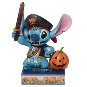 DISNEY TRADITIONS PIRATE STITCH 6.2IN STATUE