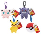 POKEMON 3-1/2IN PLUSH CLIP-ON 12CT ASST