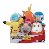 POKEMON 8IN PLUSH 6CT DIS