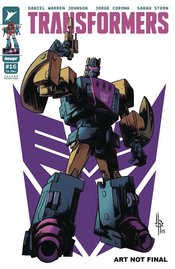 TRANSFORMERS #16 2ND PTG CVR A HOWARD DECEPTICON CVR