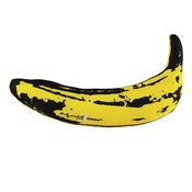 ANDY WARHOL MEDIUM YELLOW BANANA PLUSH