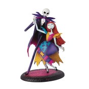 DISNEY SHOWCASE NBC JACK & SALLY 9IN STATUE