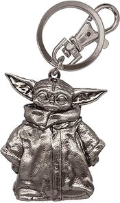 STAR WARS THE CHILD PEWTER KEYCHAIN