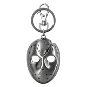 FRIDAY THE 13TH JASON MASK PEWTER KEYCHAIN