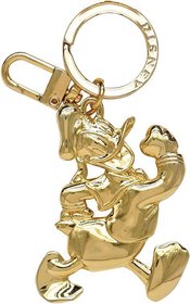 DISNEY DONALD DUCK GOLD PEWTER KEYCHAIN