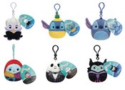 SQUISHMALLOWS DISNEY 3IN CLIP-ON 12PC ASST