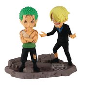 ONE PIECE LOG STORIES RORONOA ZORO & SANJI NOTHING WCF FIG (
