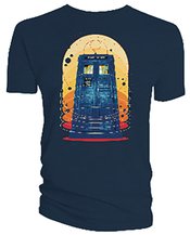 DOCTOR WHO TARDIS 2025 NAVY SZ L TS