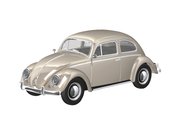 VOLKSWAGEN BEETLE LIGHT BEIGE 20-LB 1/32 SNAP MODEL KIT (NET