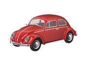 VOLKSWAGEN BEETLE RUBY RED 20-RR 1/32 SNAP MODEL KIT  (
