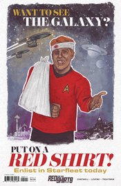 STAR TREK RED SHIRTS #1 CVR B LENDL
