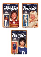 THREES COMPANY RETRO ACTION FIGURE ASSORTMENT CASE
