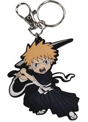 BLEACH ICHIGO SWINGING SWORD PVC KEYCHAIN