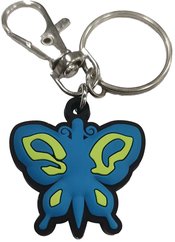 JOJO S5 STONE OCEAN BUTTERFLY ICON PVC KEYCHAIN
