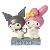 HELLO KITTY KUROMI AND MY MELODY 6 1/4IN STATUE